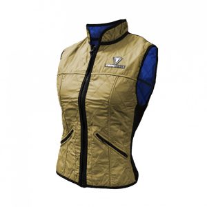 HYPERKEWL™ Evaporative Cooling Deluxe Vest – Female – Khaki